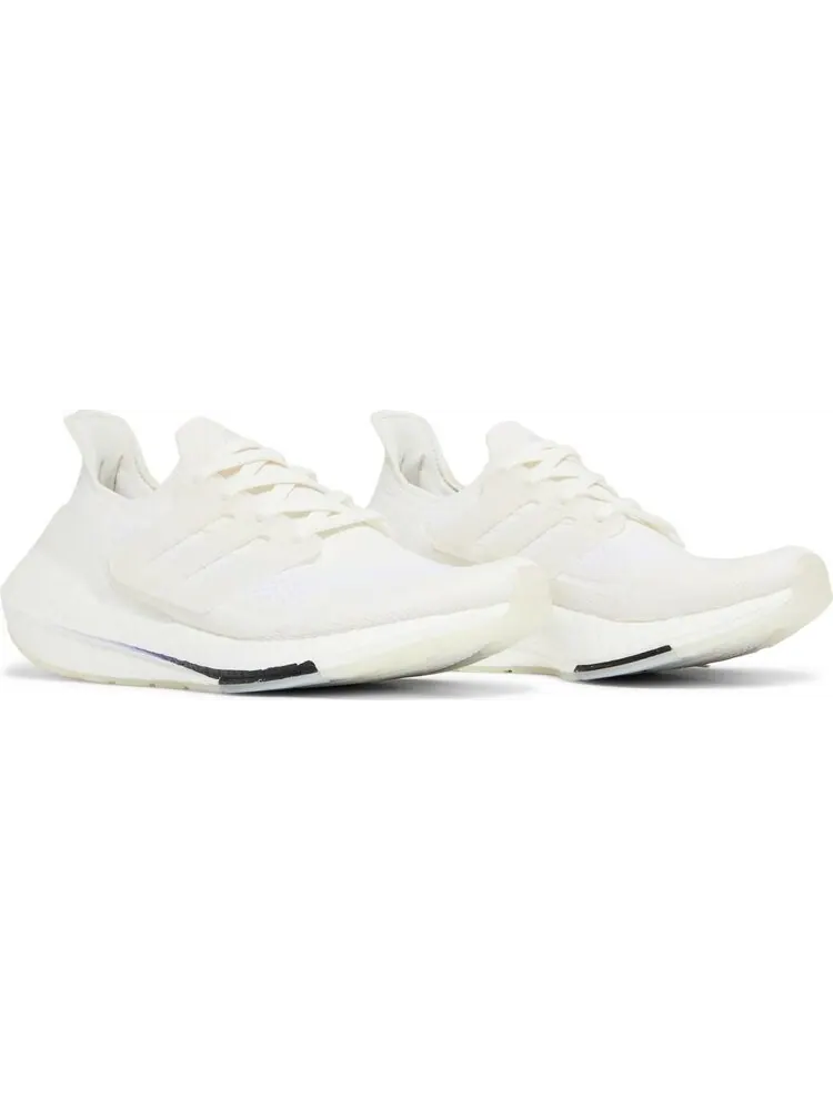 Кроссовки Adidas Wmns UltraBoost 21 Primeblue 'Non Dyed White' — изображение 8 из 8, бежевый