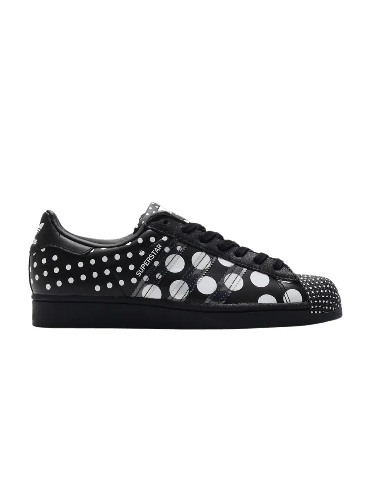 Кроссовки adidas Superstar 'Black Polka' — изображение 1 из 1, черный/белый/черный