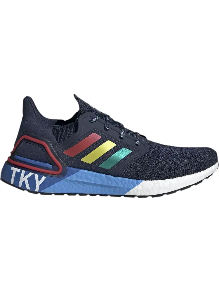Кроссовки мужские Adidas UltraBoost 20 City Pack Tokyo — изображение 1 из 7, синий