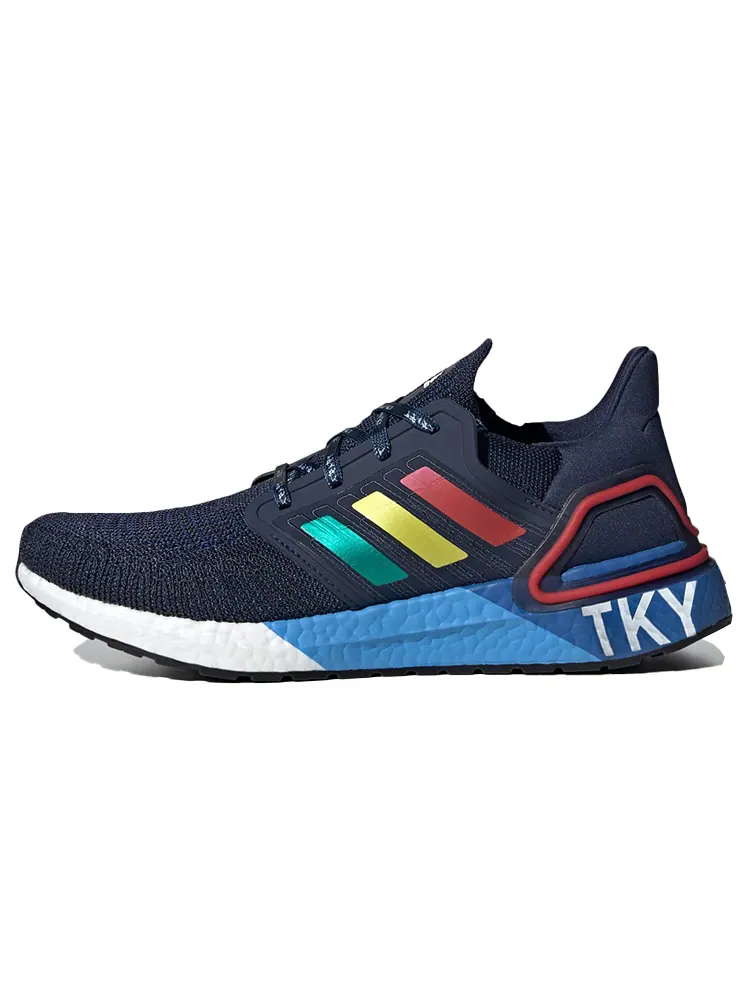 Кроссовки мужские Adidas UltraBoost 20 City Pack Tokyo — изображение 2 из 7, синий