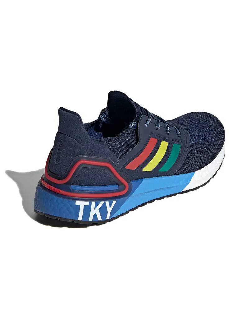Кроссовки мужские Adidas UltraBoost 20 City Pack Tokyo — изображение 4 из 7, синий