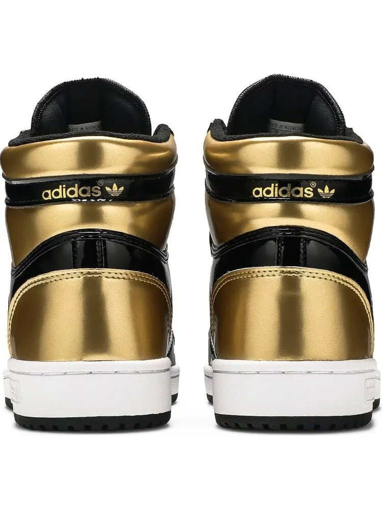 Кроссовки Adidas Top Ten RB 'Black Gold Patent' — изображение 6 из 8, черный