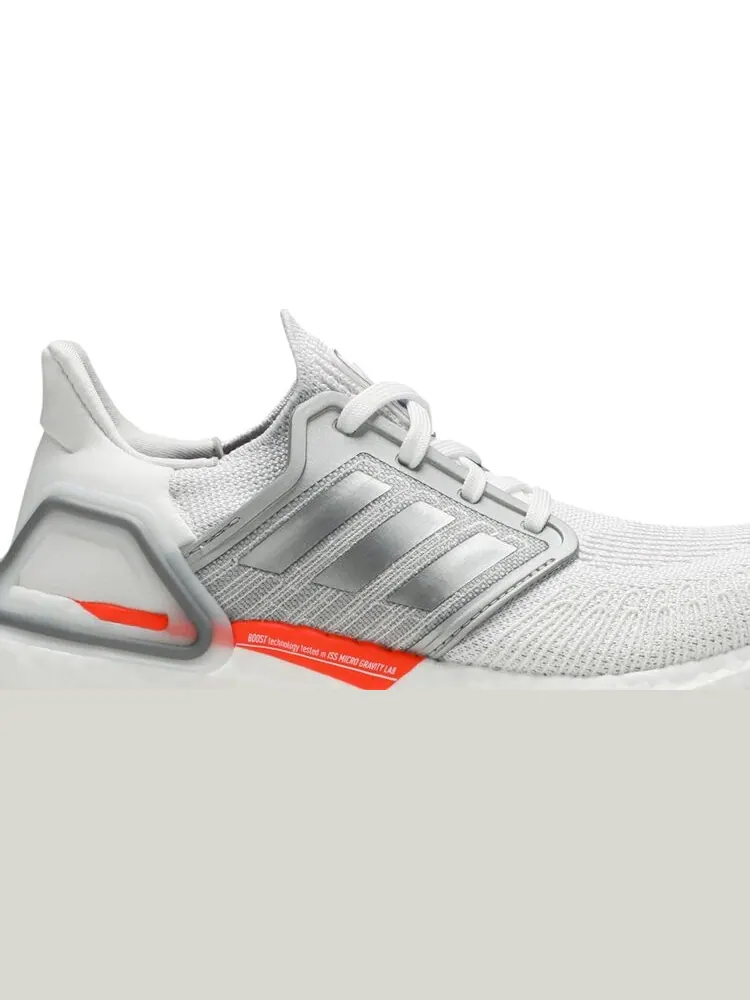 Кроссовки Adidas NASA x Wmns UltraBoost 20 'Silver Metallic' — изображение 2 из 8, серебряный