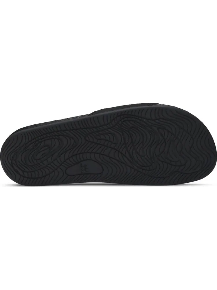 Сандалии Adidas Pharrell x Boost Slides 'Triple Black' — изображение 4 из 8, черный