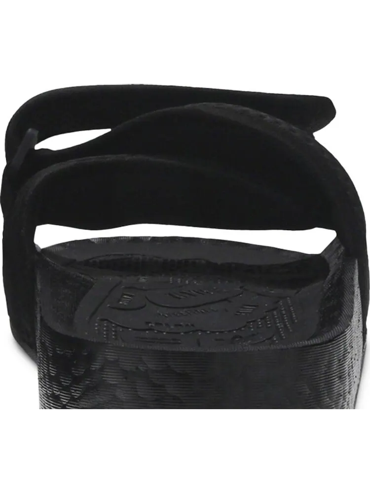 Сандалии Adidas Pharrell x Boost Slides 'Triple Black' — изображение 7 из 8, черный