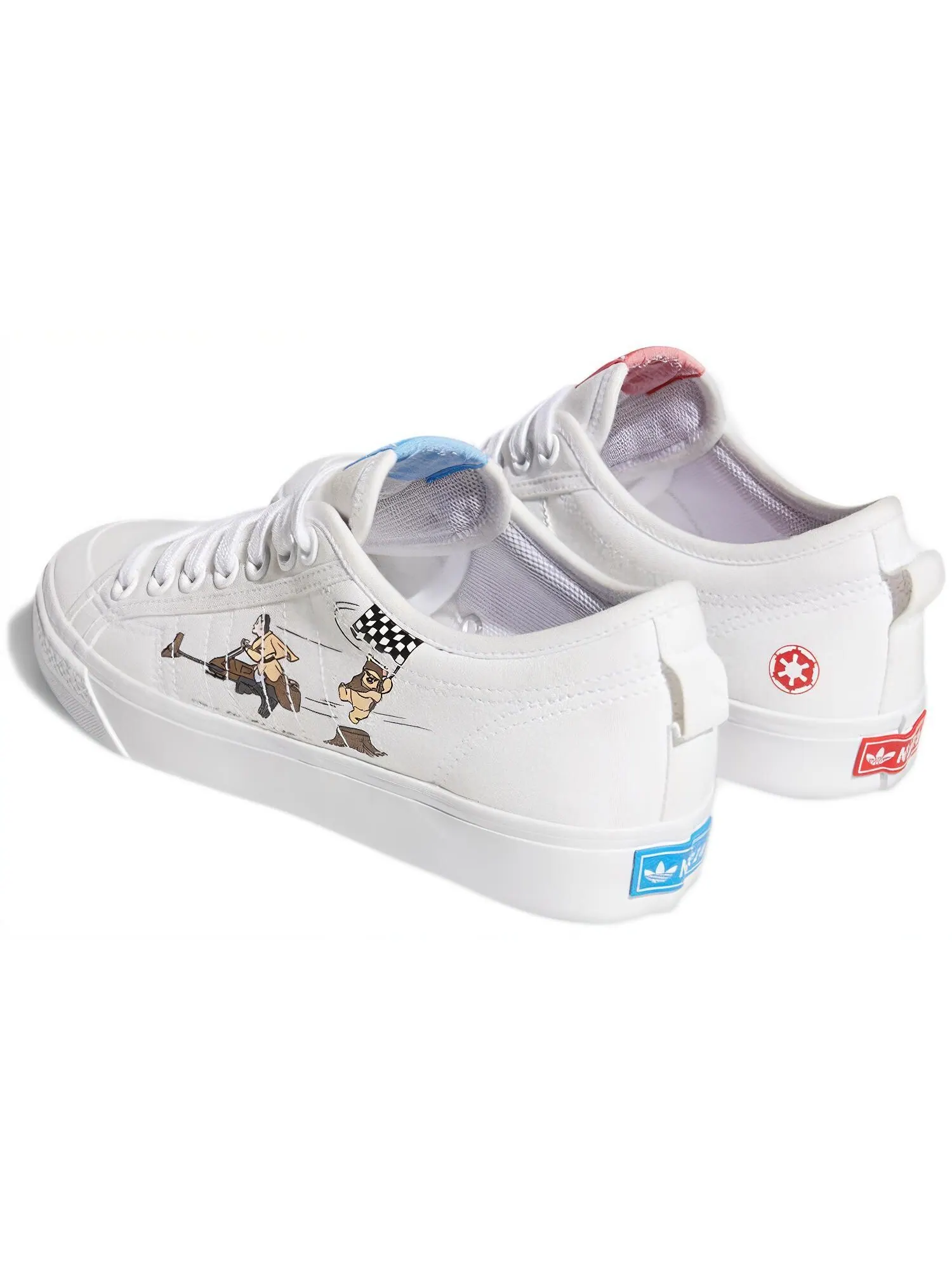 Кроссовки adidas originals Nizza Star Wars Intergalactic Race Unisex — изображение 2 из 7, белый