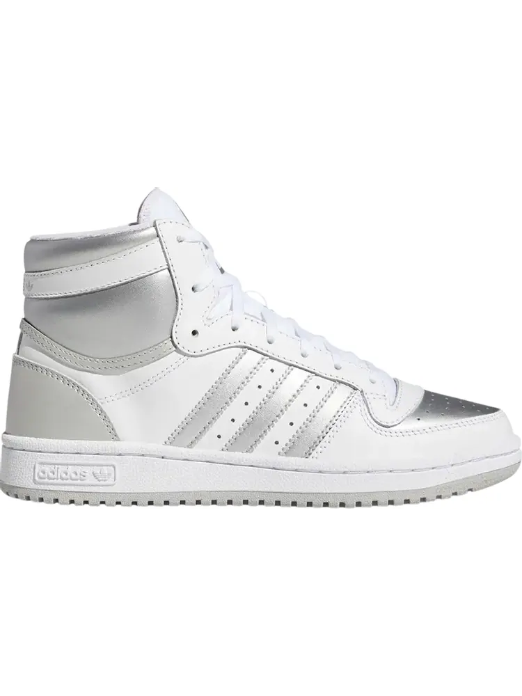 Кроссовки Adidas Wmns Top Ten Hi 'Silver Toe' — изображение 1 из 1, серебряный