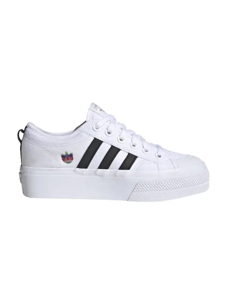 Кроссовки Adidas Wmns Nizza Platform — изображение 1 из 1, белый