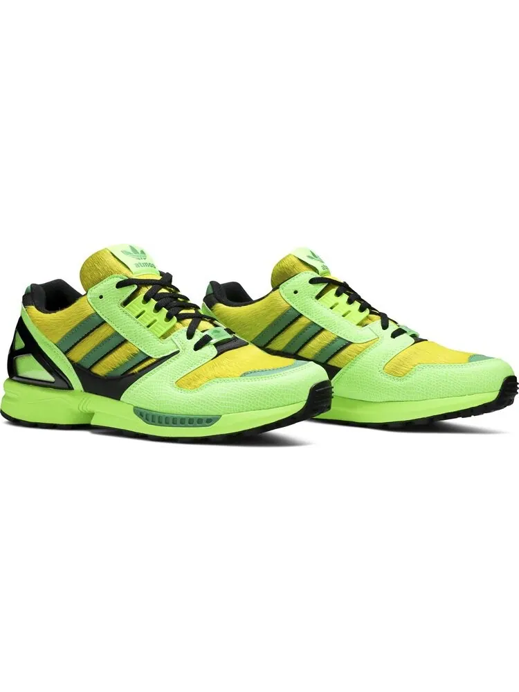 Кроссовки Adidas atmos x ZX 8000 'A-ZX Series - G-SNK' — изображение 8 из 8, зеленый