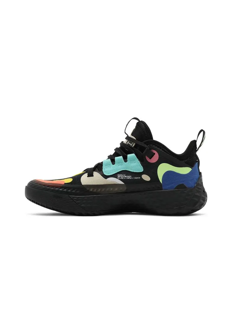 Кроссовки Harden Vol. 5 Futurenatural J 'Black' — изображение 3 из 8, черный