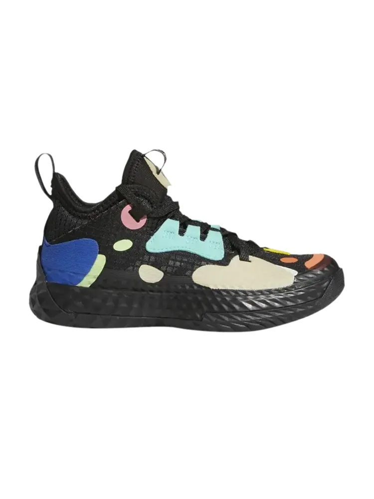 Кроссовки Adidas Harden Vol. 5 Futurenatural Little Kid — изображение 1 из 1, черный