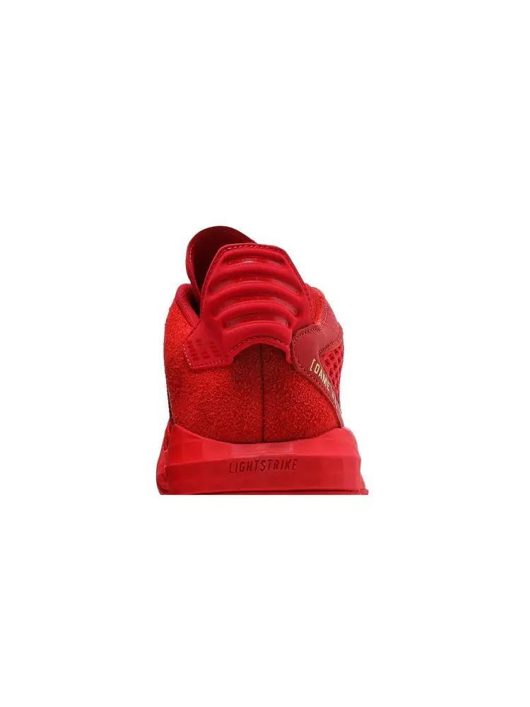 Кроссовки Dame 6 Leather 'Scarlet' — изображение 7 из 8, алый