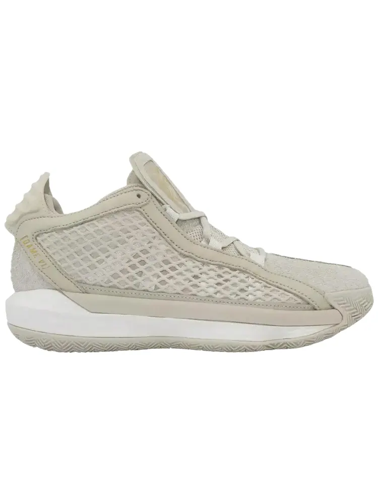 Кроссовки adidas Dame 6 'Clear Brown' — изображение 1 из 1, бежевый