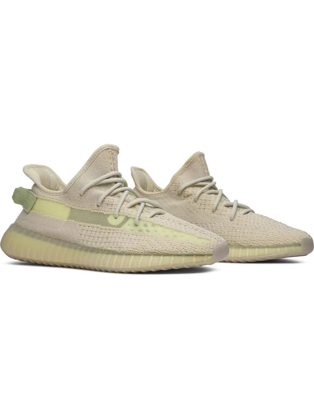 Кроссовки Yeezy Boost 350 V2 Flax — изображение 4 из 7, бежевый