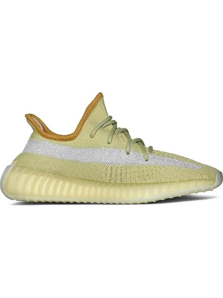 Кроссовки Adidas Yeezy Boost 350 V2 'Marsh' — изображение 9 из 9, желтый
