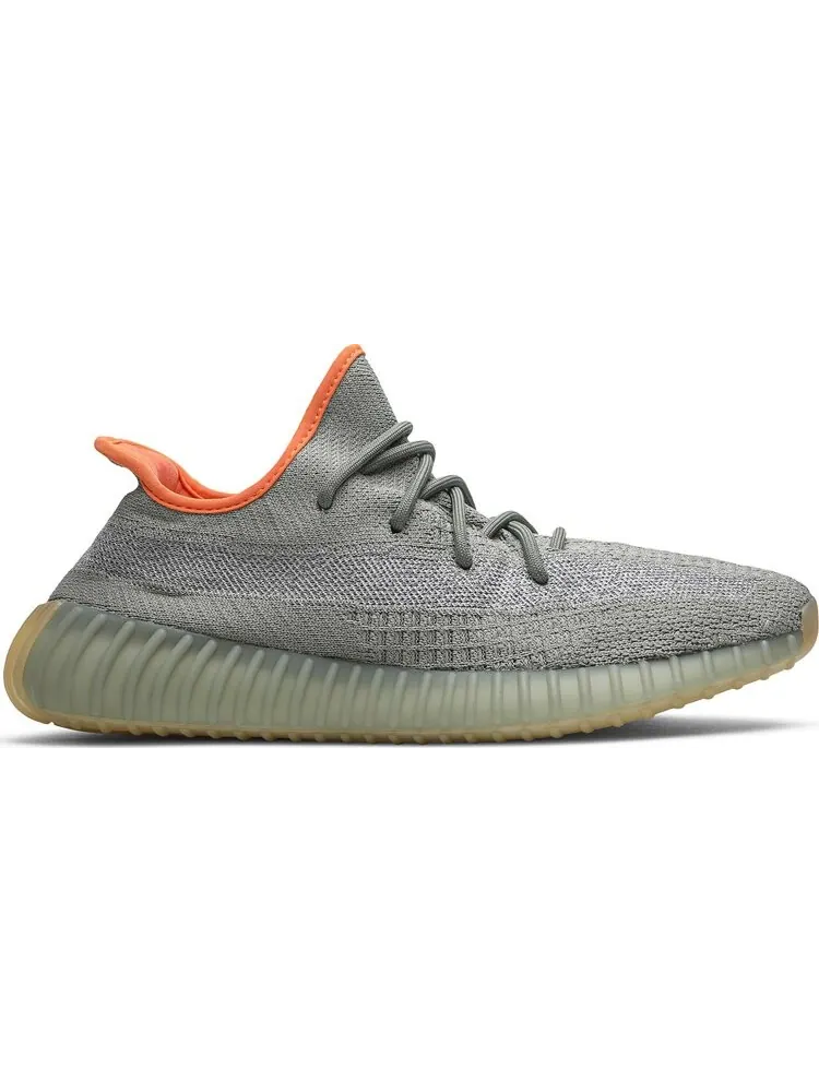 Кроссовки Adidas Yeezy Boost 350 V2 'Desert Sage' — изображение 1 из 9, зеленый