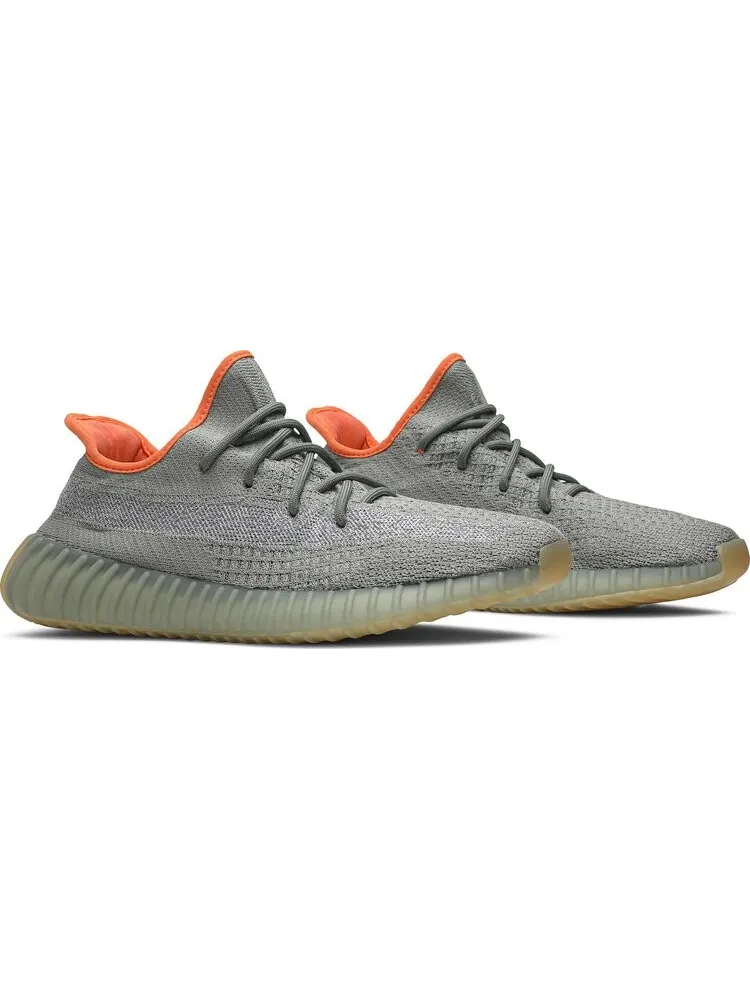 Кроссовки Adidas Yeezy Boost 350 V2 'Desert Sage' — изображение 8 из 9, зеленый