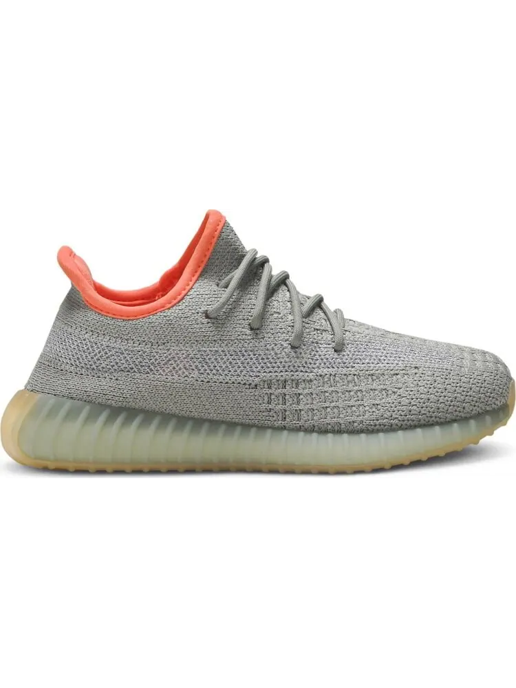 Кроссовки Adidas Yeezy Boost 350 V2 Kids 'Desert Sage' — изображение 1 из 8, зеленый