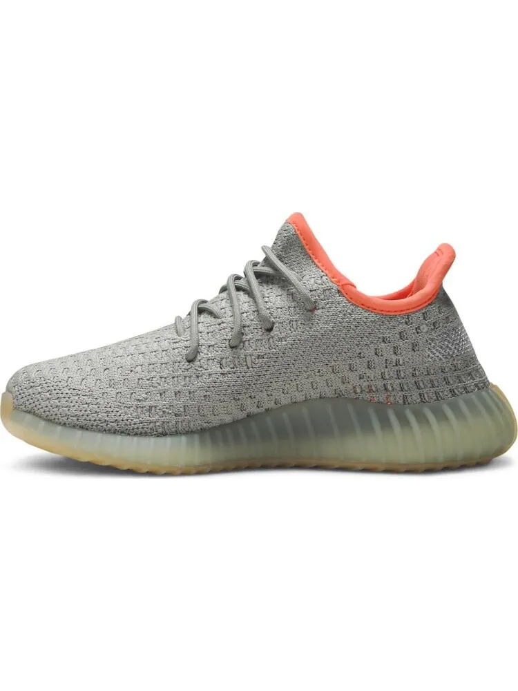 Кроссовки Adidas Yeezy Boost 350 V2 Kids 'Desert Sage' — изображение 3 из 8, зеленый