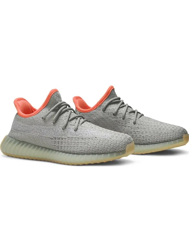 Кроссовки Adidas Yeezy Boost 350 V2 Kids 'Desert Sage' — изображение 8 из 8, зеленый
