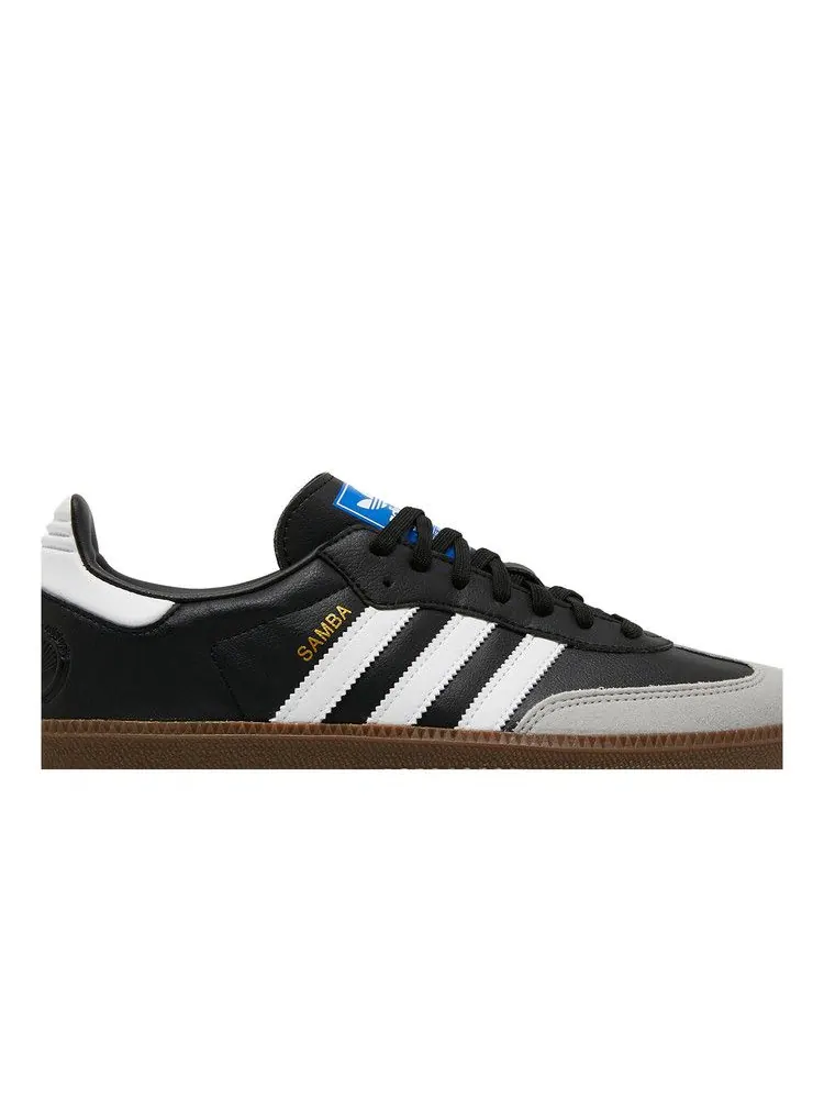 Кроссовки adidas Samba 'Vegan - Black' — изображение 3 из 9, белый/черный