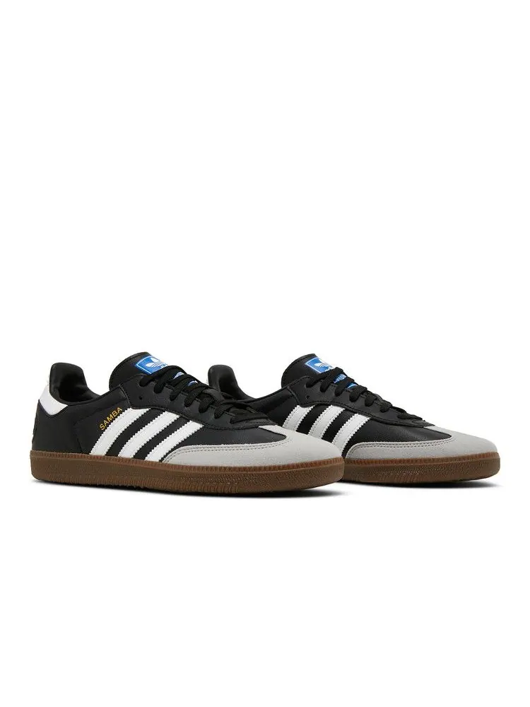 Кроссовки adidas Samba 'Vegan - Black' — изображение 9 из 9, белый/черный