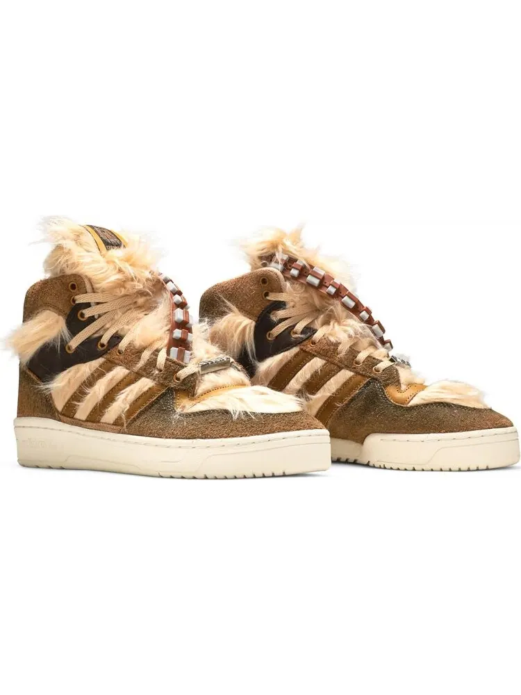 Кроссовки Adidas Star Wars x Rivalry Hi 'Chewbacca' — изображение 8 из 8, коричневый