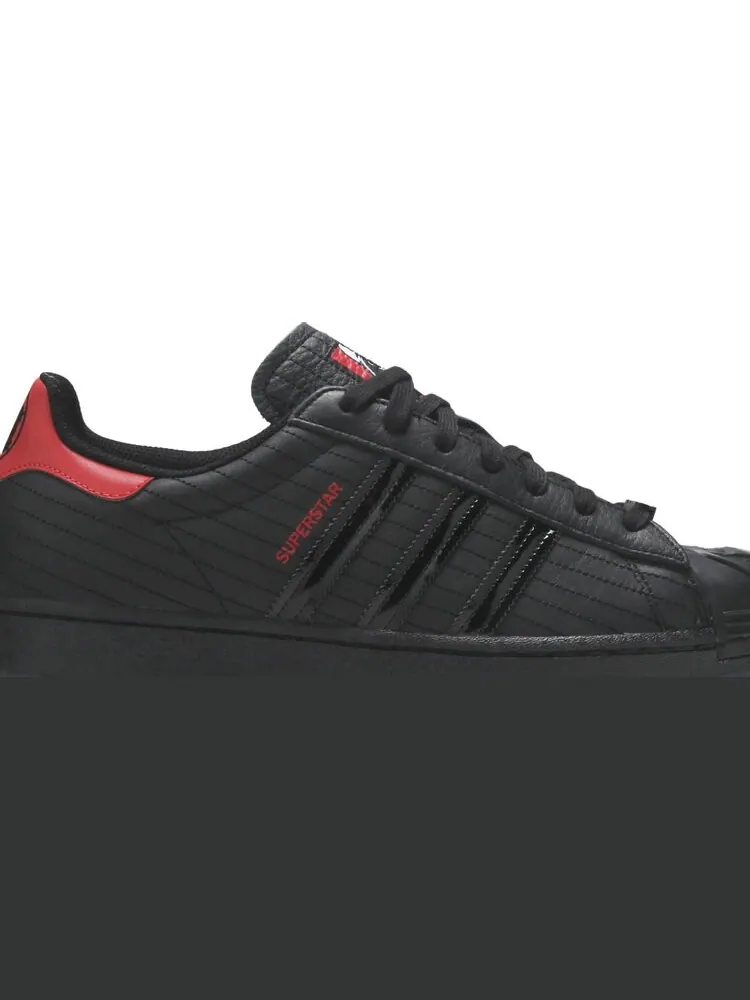 Кроссовки Adidas Star Wars x Superstar 'Darth Vader' — изображение 2 из 8, черный