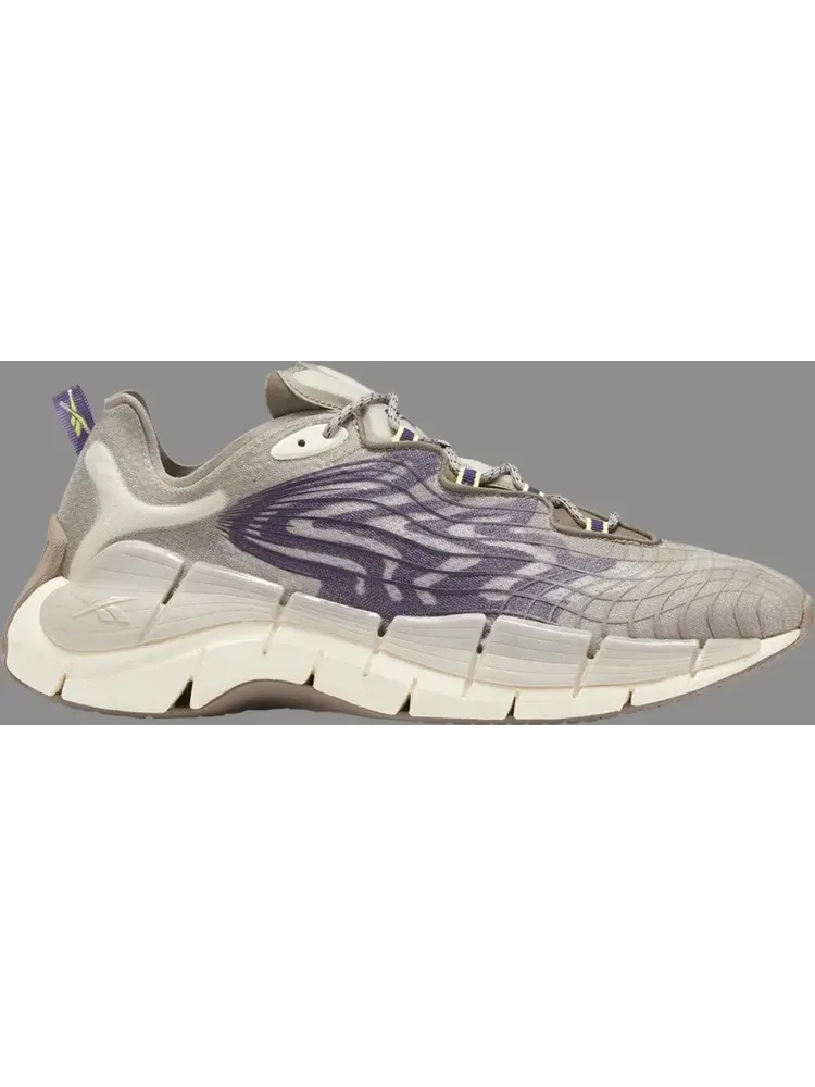 Кроссовки zig kinetica 2 'boulder grey dark orchid' Reebok — изображение 1 из 1, серый