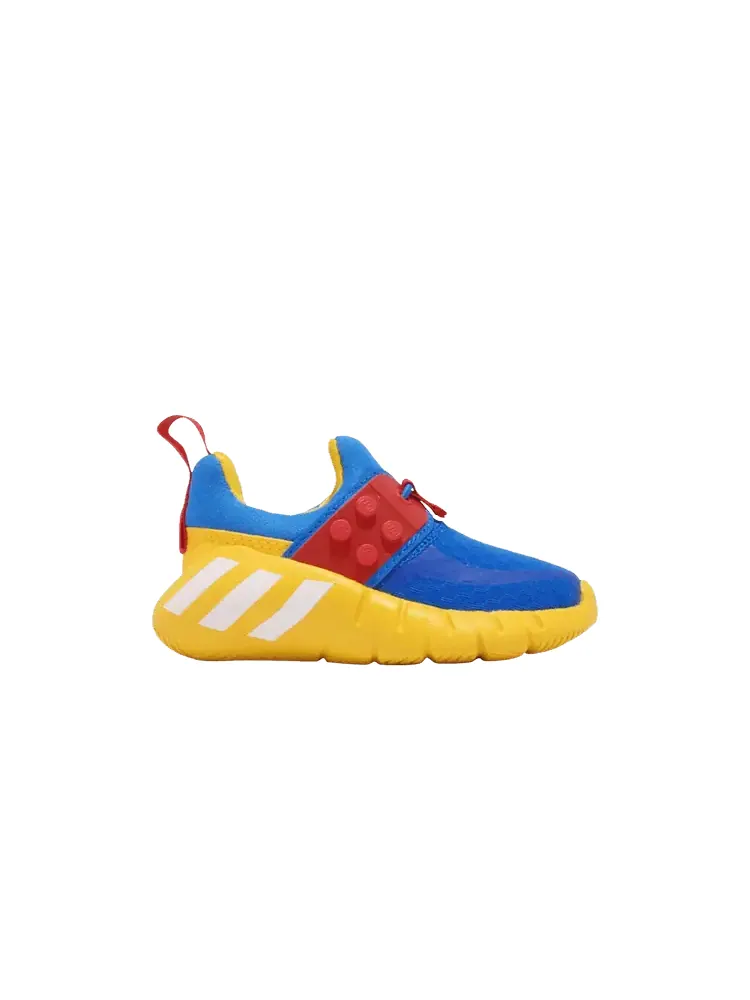 Кроссовки adidas LEGO x RapidaZen J 'Shock Blue Equipment Yellow' — изображение 1 из 1, синий/желтый/красный