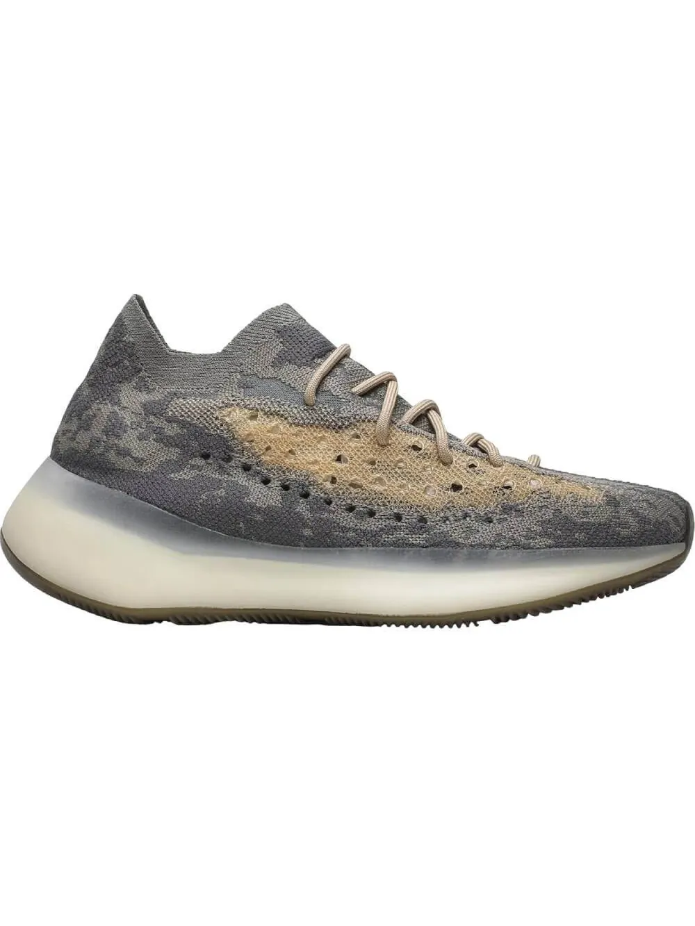 Кроссовки Yeezy Boost 380 Mist Non-Reflective — изображение 1 из 8, бежевый