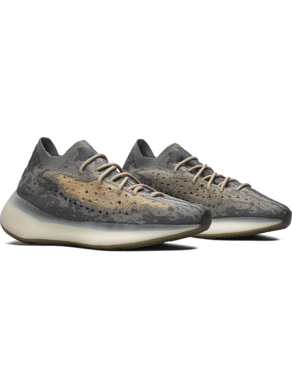 Кроссовки Yeezy Boost 380 Mist Non-Reflective — изображение 4 из 8, бежевый