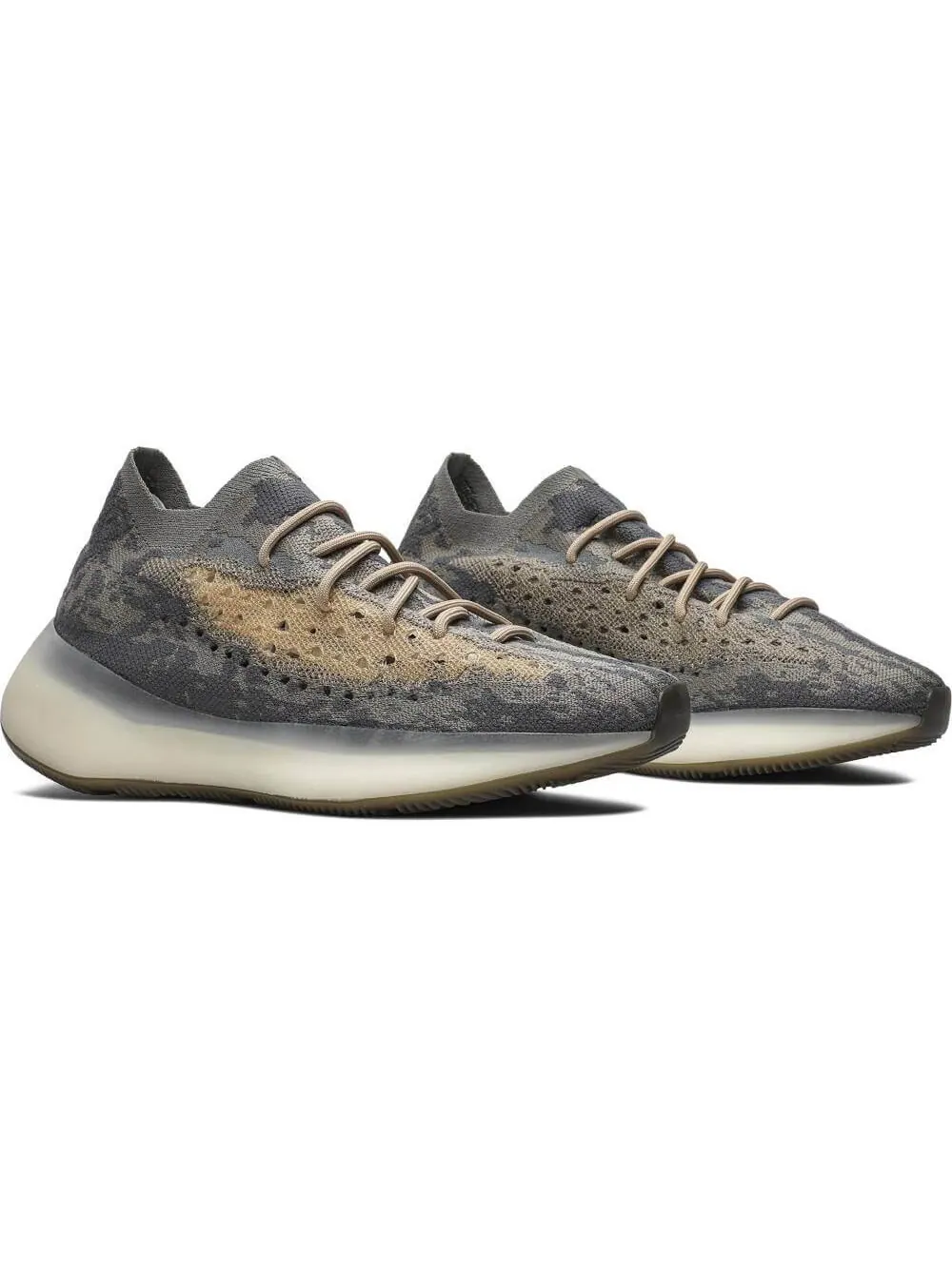 Кроссовки Yeezy Boost 380 Mist Reflective — изображение 5 из 9, бежевый
