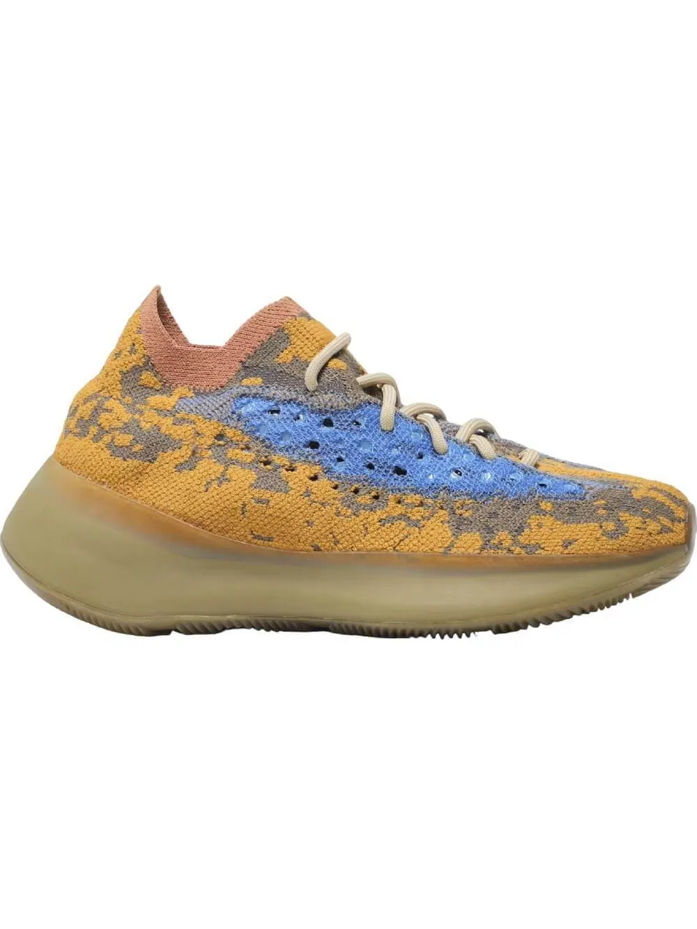 Кроссовки Yeezy Boost 380 Blue Oat Reflective — изображение 1 из 9, песочный