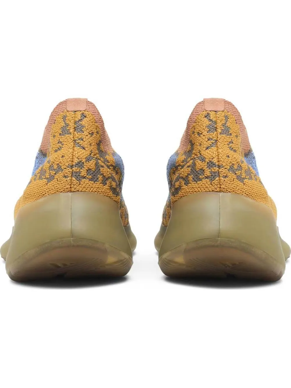 Кроссовки Yeezy Boost 380 Blue Oat Reflective — изображение 6 из 9, песочный