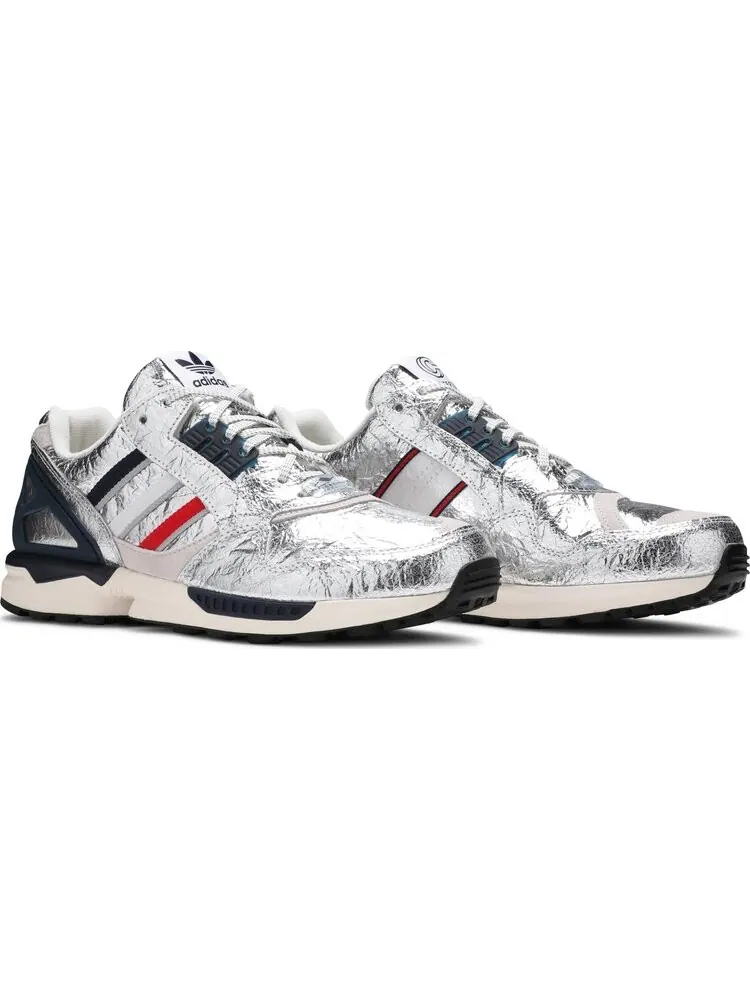 Кроссовки Adidas Concepts x ZX 9000 'A-ZX Series - Boston Marathon' — изображение 8 из 8, серебряный