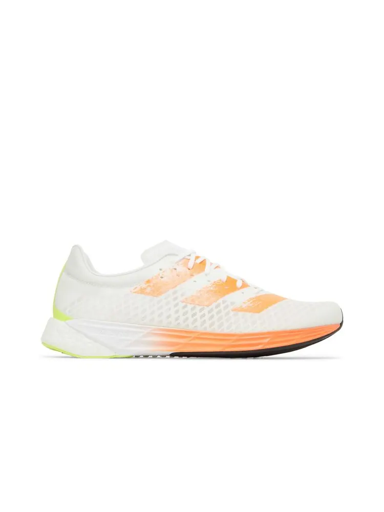 Кроссовки Adizero Pro 'White Screaming Orange' — изображение 1 из 8, белый оранжевый