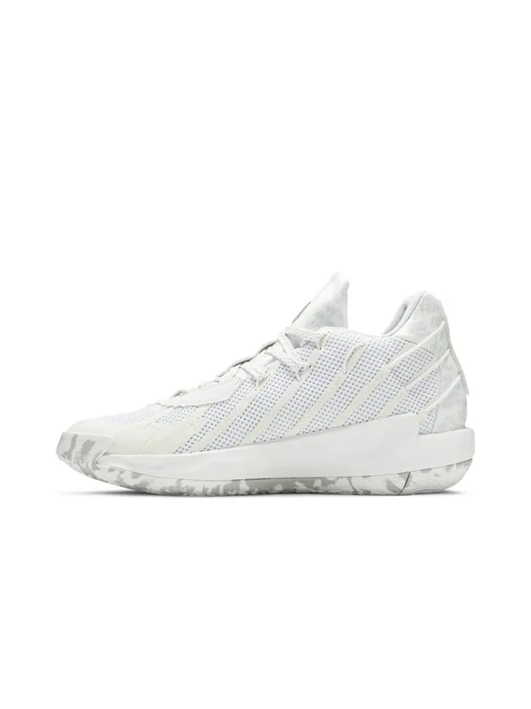 Кроссовки Adidas Dame 7 — изображение 3 из 4, белый