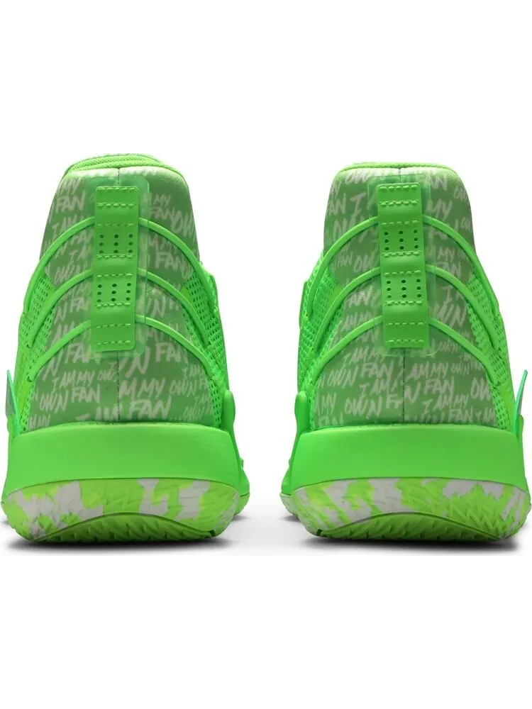 Кроссовки Adidas Dame 7 'I Am My Own Fan - Solar Green' — изображение 6 из 8, зеленый
