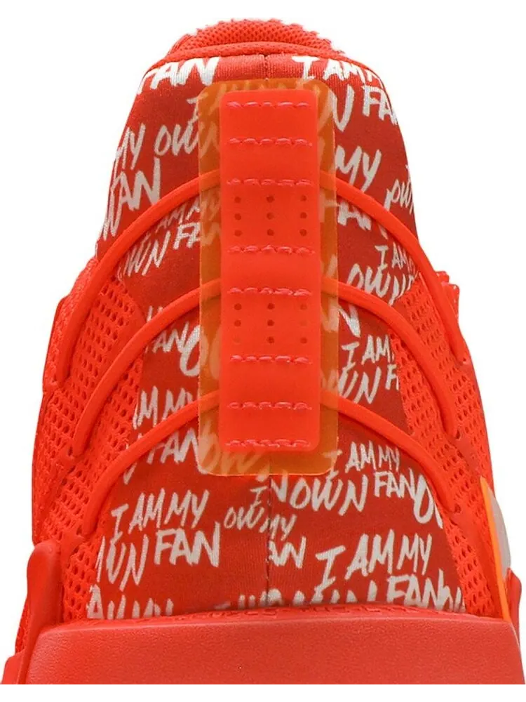 Кроссовки Adidas Dame 7 'I Am My Own Fan - Solar Red' — изображение 7 из 8, оранжевый