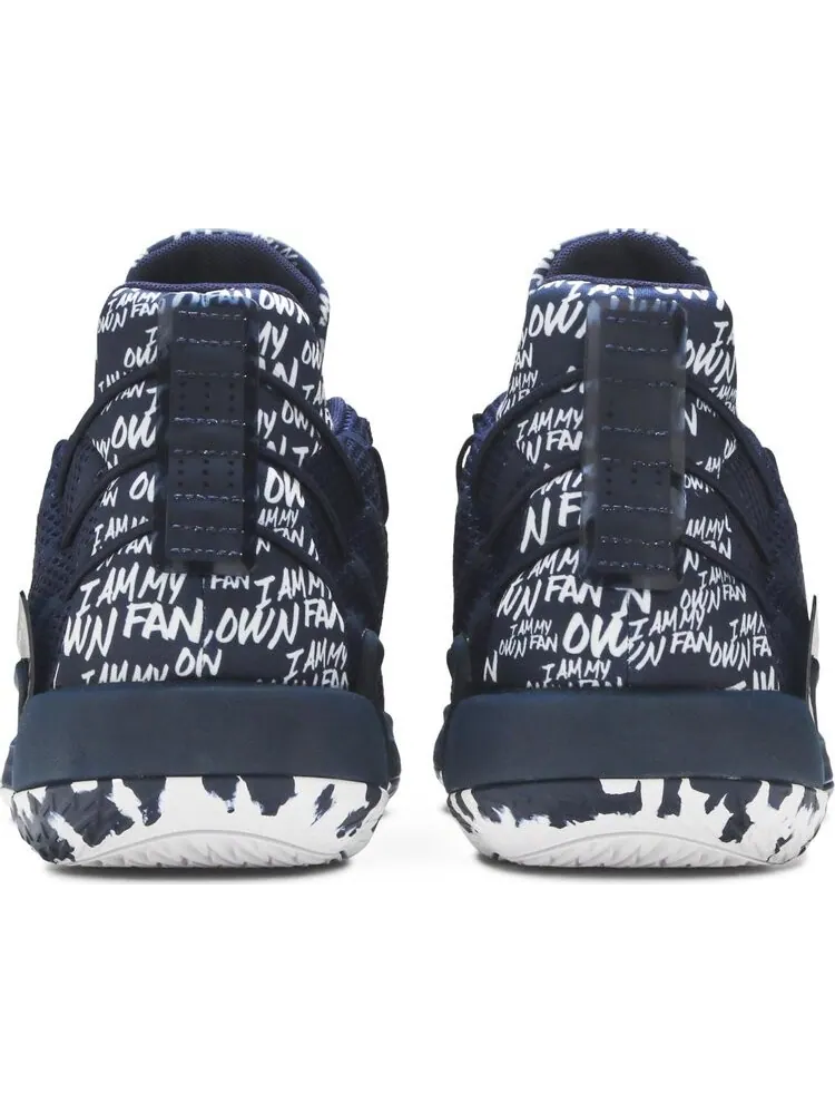 Кроссовки Adidas Dame 7 'I Am My Own Fan - Collegiate Navy' — изображение 6 из 8, синий