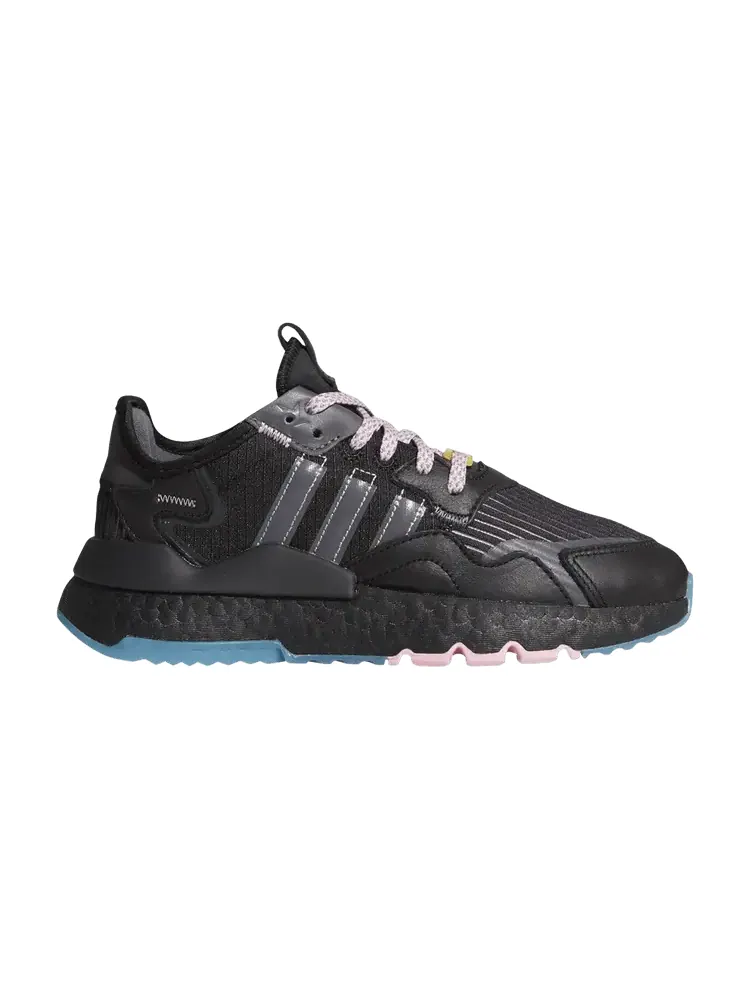 Кроссовки Adidas Ninja x Nite Jogger J — изображение 1 из 1, черный синий