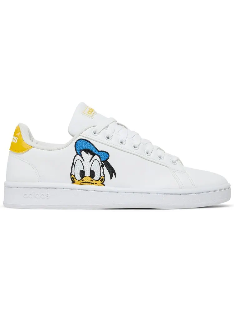 Кроссовки adidas Disney x Grand Court 'Donald Duck' — изображение 1 из 8, белый