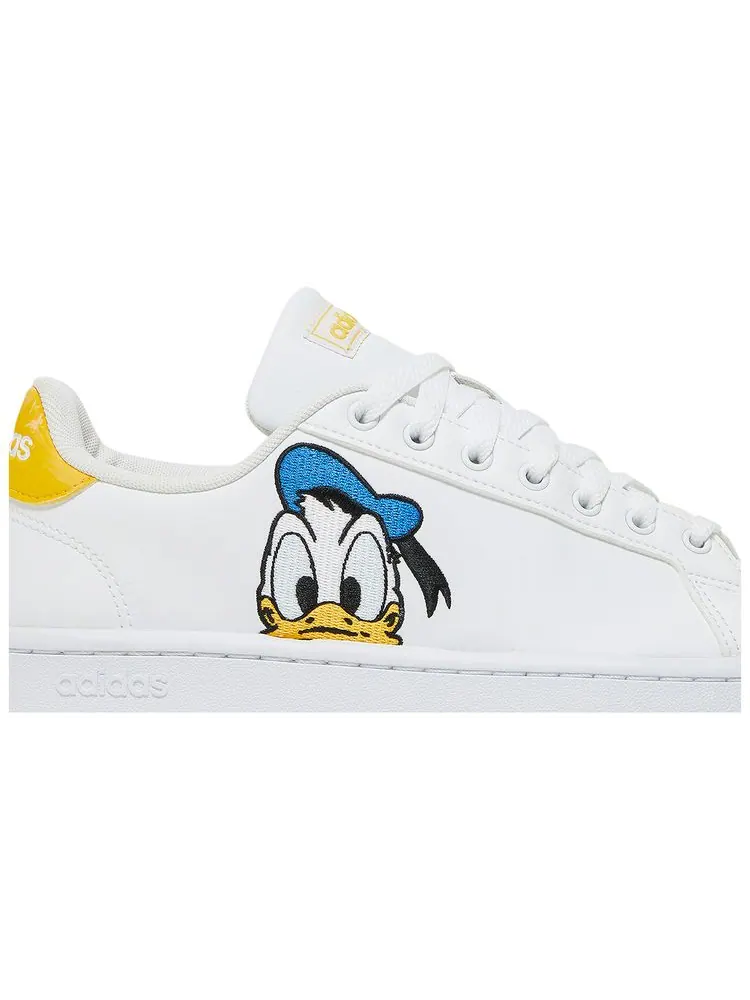 Кроссовки adidas Disney x Grand Court 'Donald Duck' — изображение 2 из 8, белый