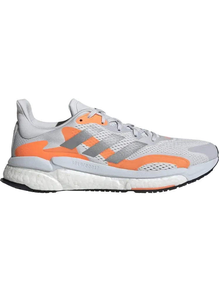 Кроссовки Adidas Solar Boost 3 'Grey Screaming Orange' — изображение 1 из 1, серый