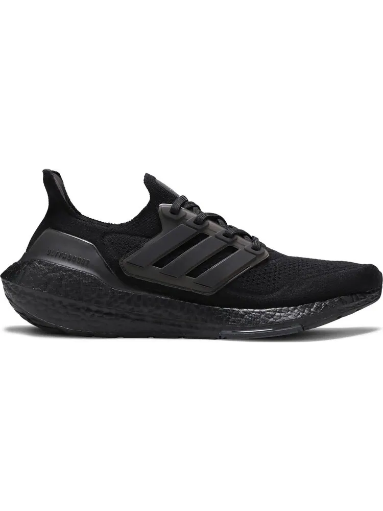 Кроссовки Adidas UltraBoost 21 'Triple Black' — изображение 1 из 8, черный