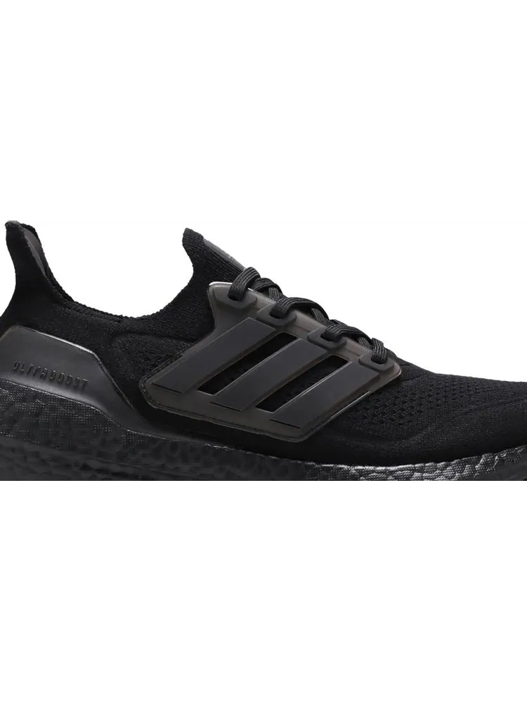Кроссовки Adidas UltraBoost 21 'Triple Black' — изображение 2 из 8, черный