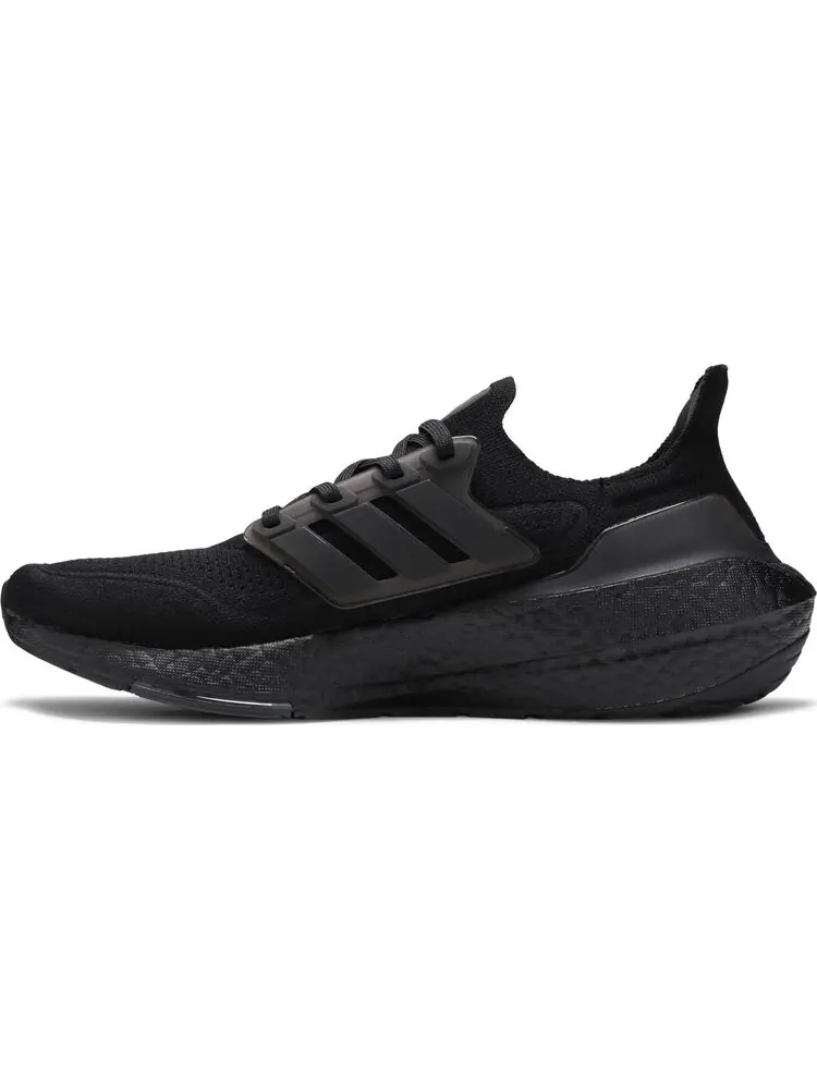Кроссовки Adidas UltraBoost 21 'Triple Black' — изображение 3 из 8, черный