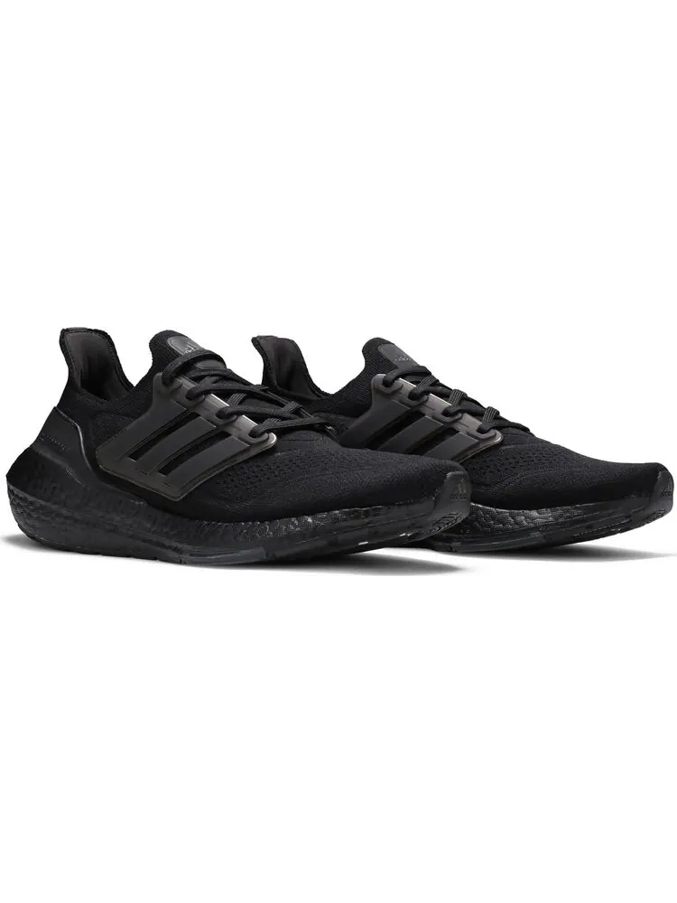Кроссовки Adidas UltraBoost 21 'Triple Black' — изображение 8 из 8, черный