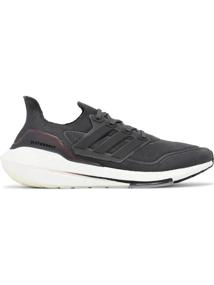 Кроссовки Adidas UltraBoost 21 — изображение 1 из 8, темно-серый/оранжевый